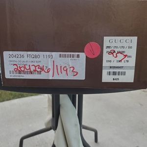 Authentic Gucci mules high heels